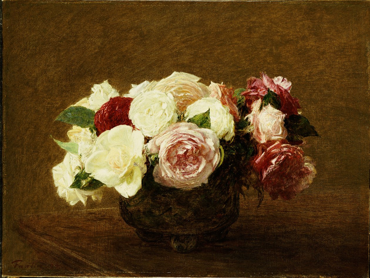 Rosen, 1894 von Ignace Henri Jean Fantin Latour