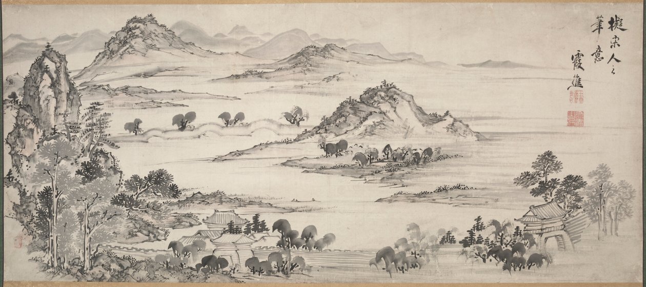 Ansicht des Westsees von Ike Taiga