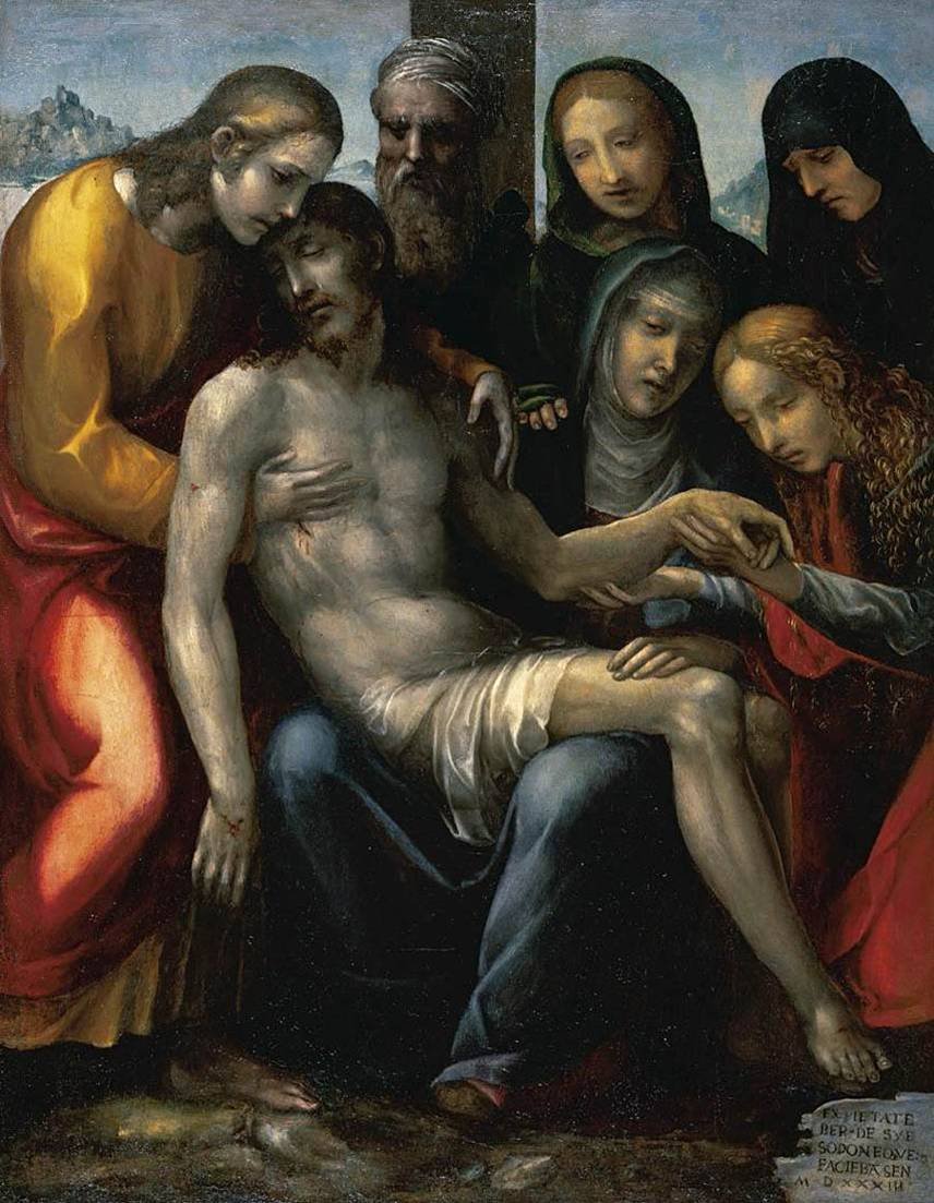 Pietà von Il Sodoma