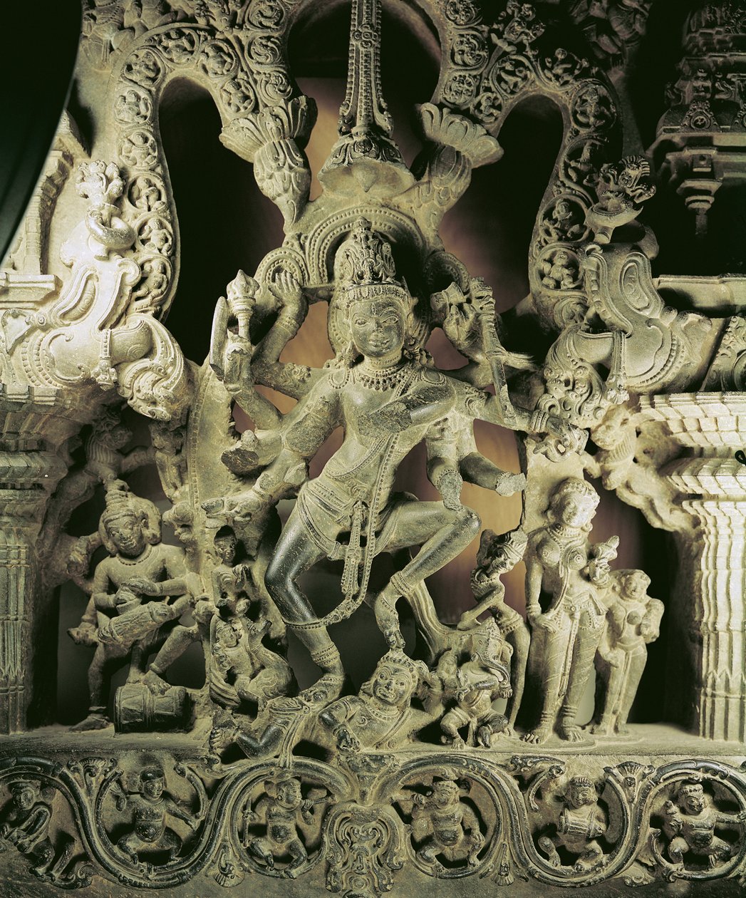 Sturz mit Shiva Nataraja, Kakatiya-Dynastie von Indian School