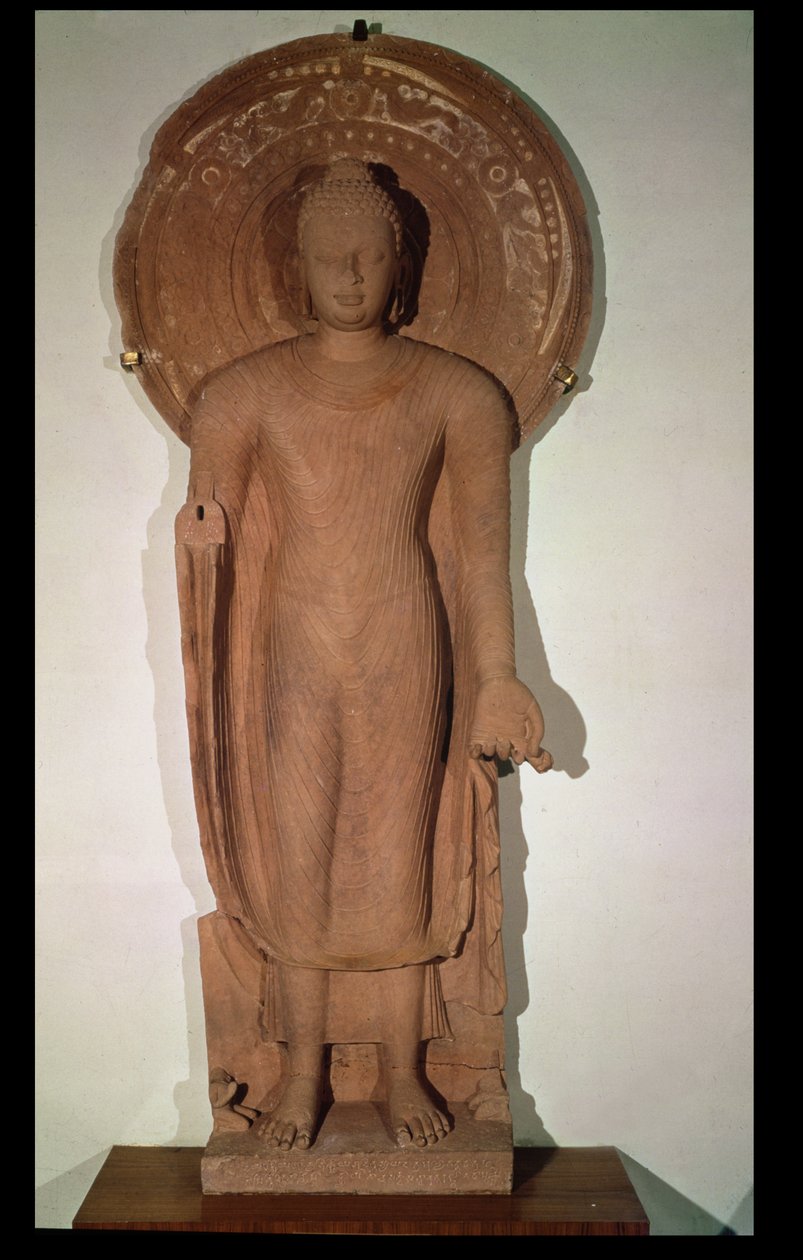Stehender Buddha, aus Jamalpur von Indian School