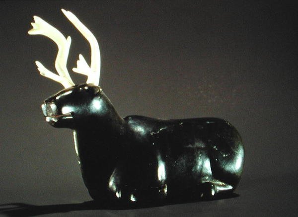Elch, aus Cape Dorset von Inuit School