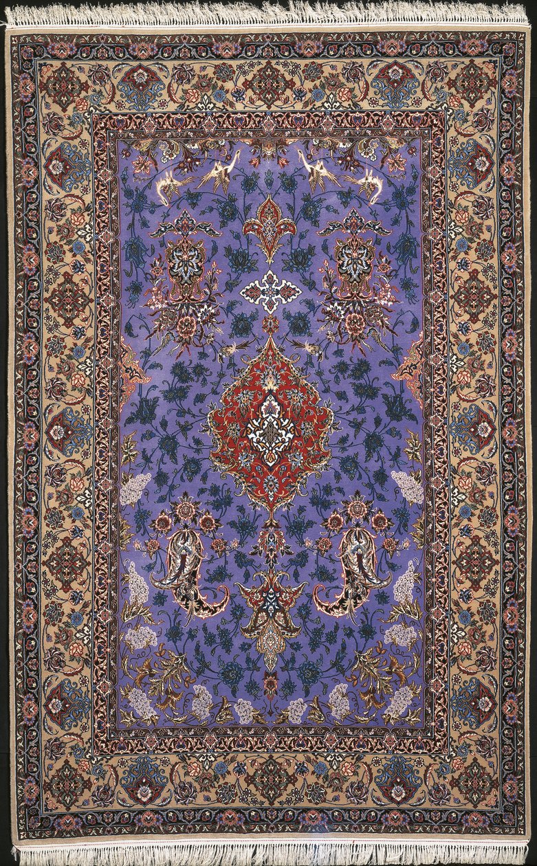 Nahaufnahme eines Teppichs, Iran von Iranian School