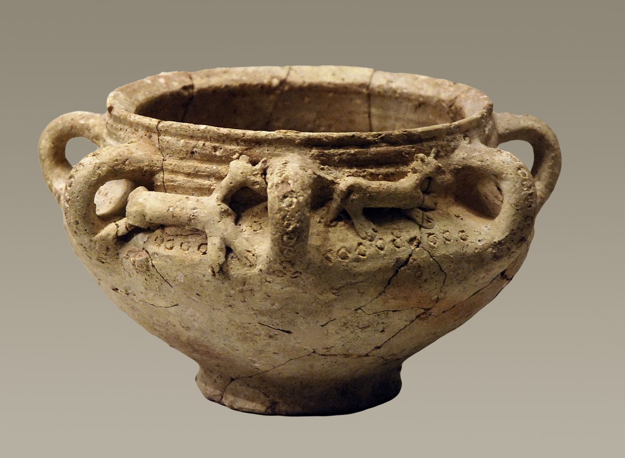 Topf aus Tell El-Hammah, Westjordanland, 11.-7. Jahrhundert v. Chr. von Iron Age