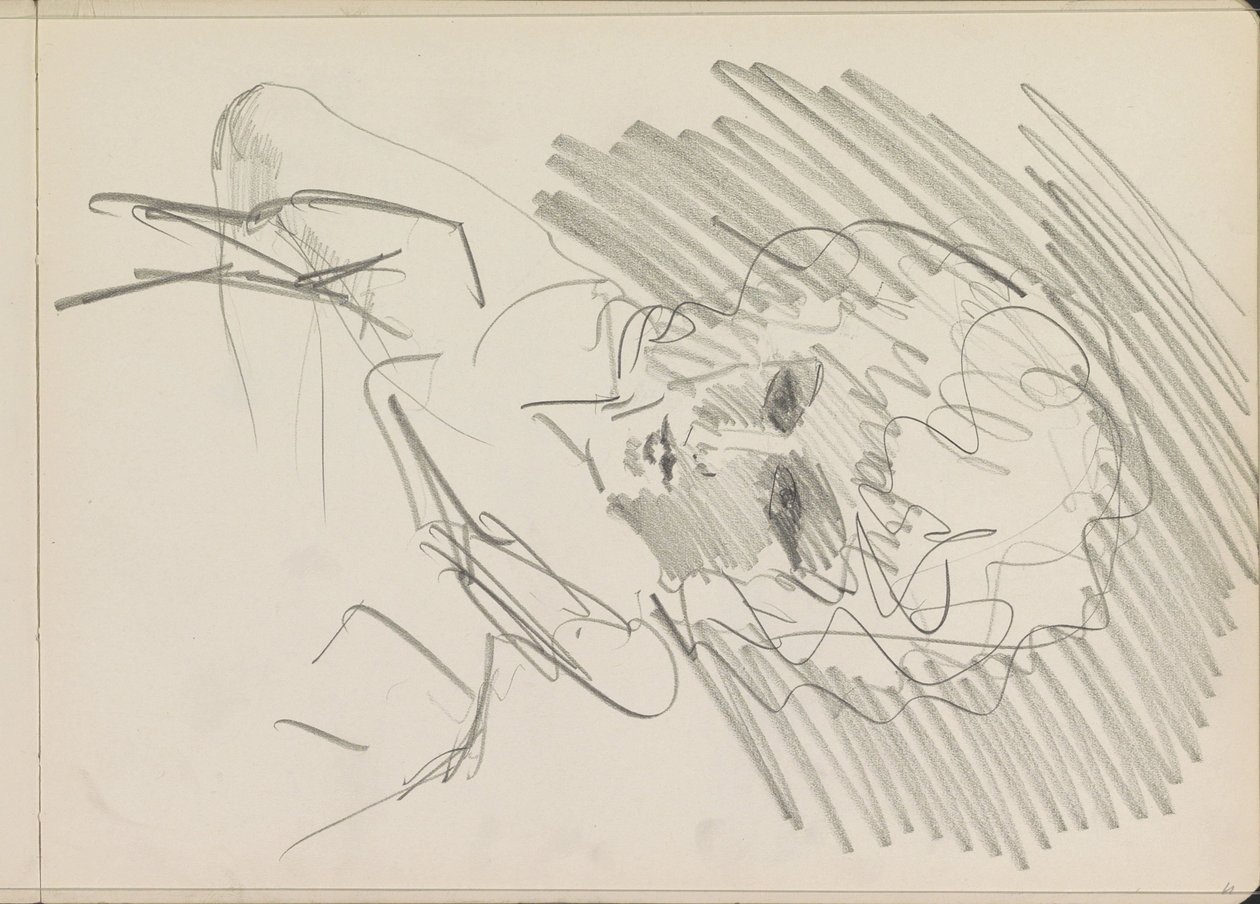 Büste einer Frau mit Locken von Isaac Israels