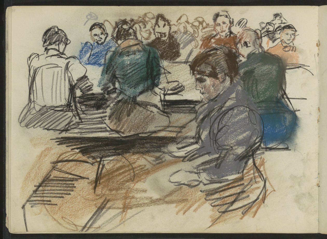Kaffeepflücker bei der Arbeit von Isaac Israels
