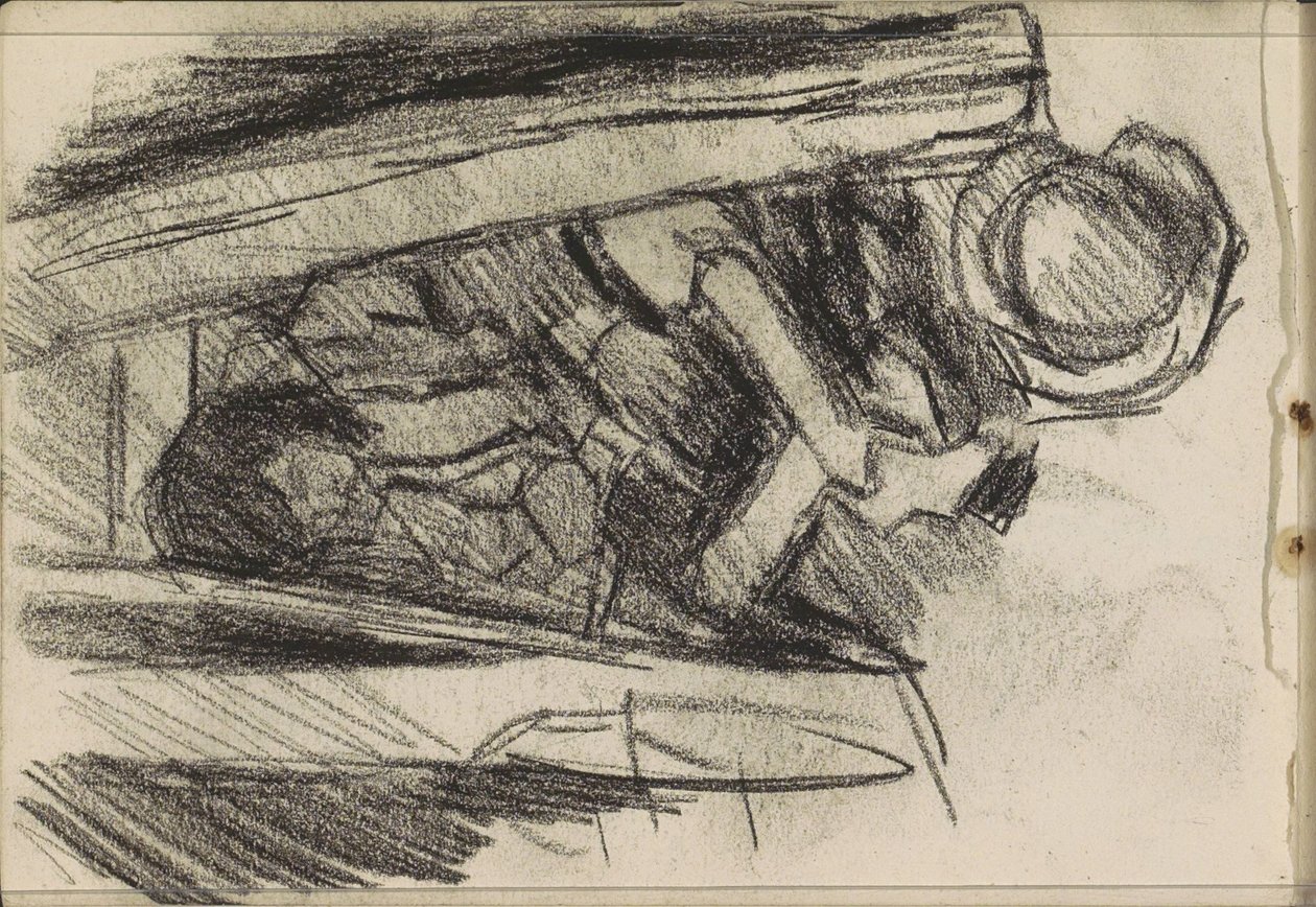 Sitzender junger Mann von Isaac Israels