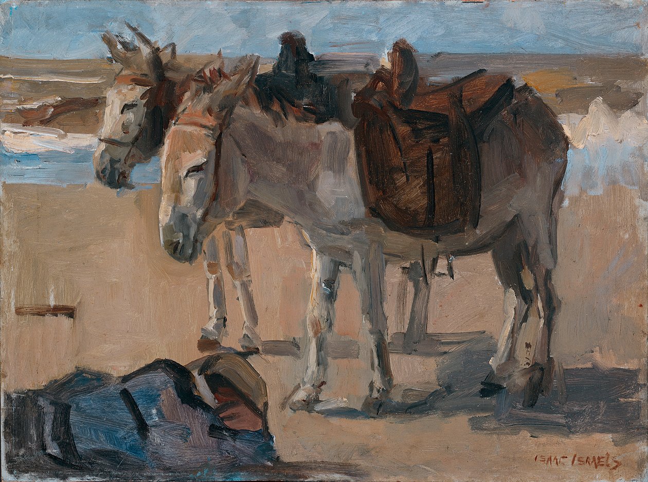 Zwei Esel von Isaac Israels