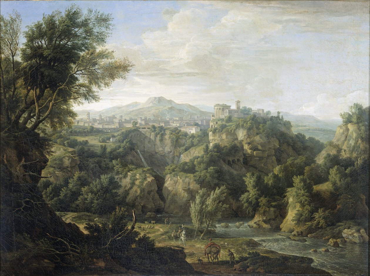 Ansicht von Tivoli von Isaac de Moucheron