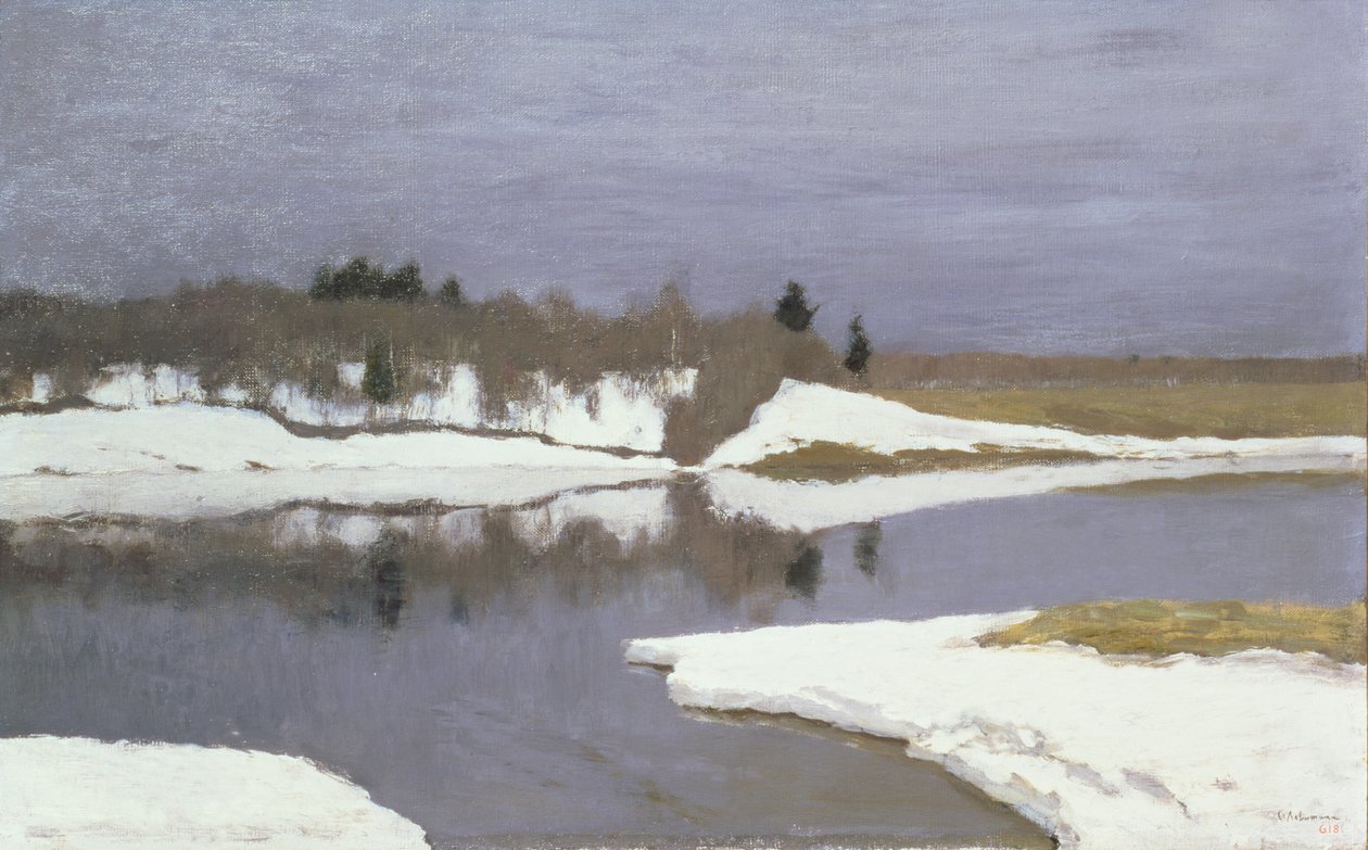 Früher Frühling, 1898-99 von Isaak Ilyich Levitan