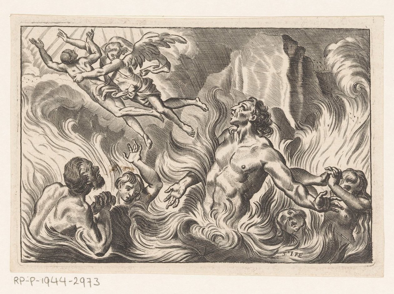 Rettung einer Seele aus dem Fegefeuer von Isabella Piccini