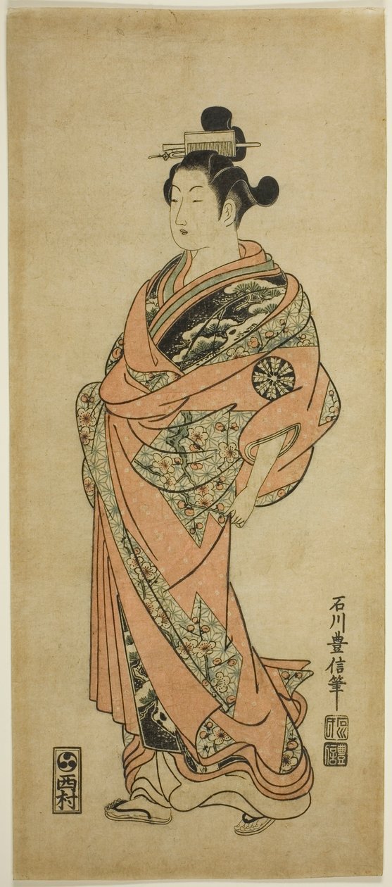 Der Schauspieler Nakamura Tomijuro I von Ishikawa Toyonobu