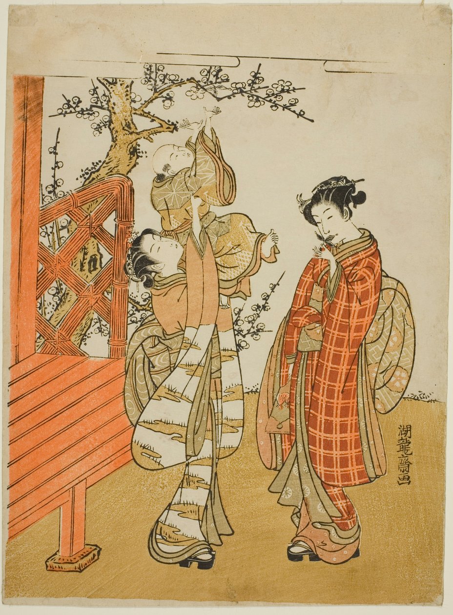 Das Federballspiel von Isoda Koryusai