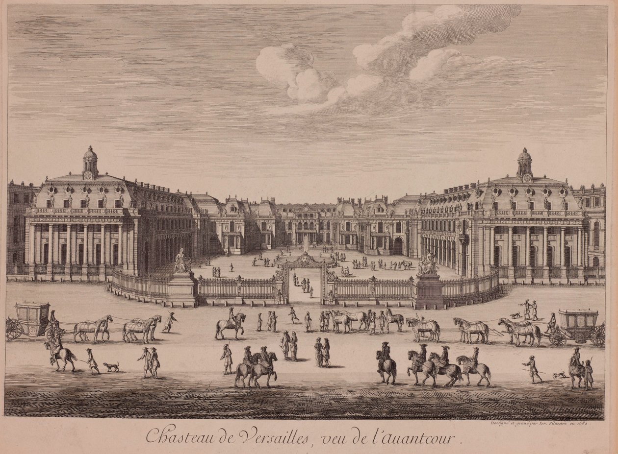 Versailles, 1682 von Israël Silvestre the Younger