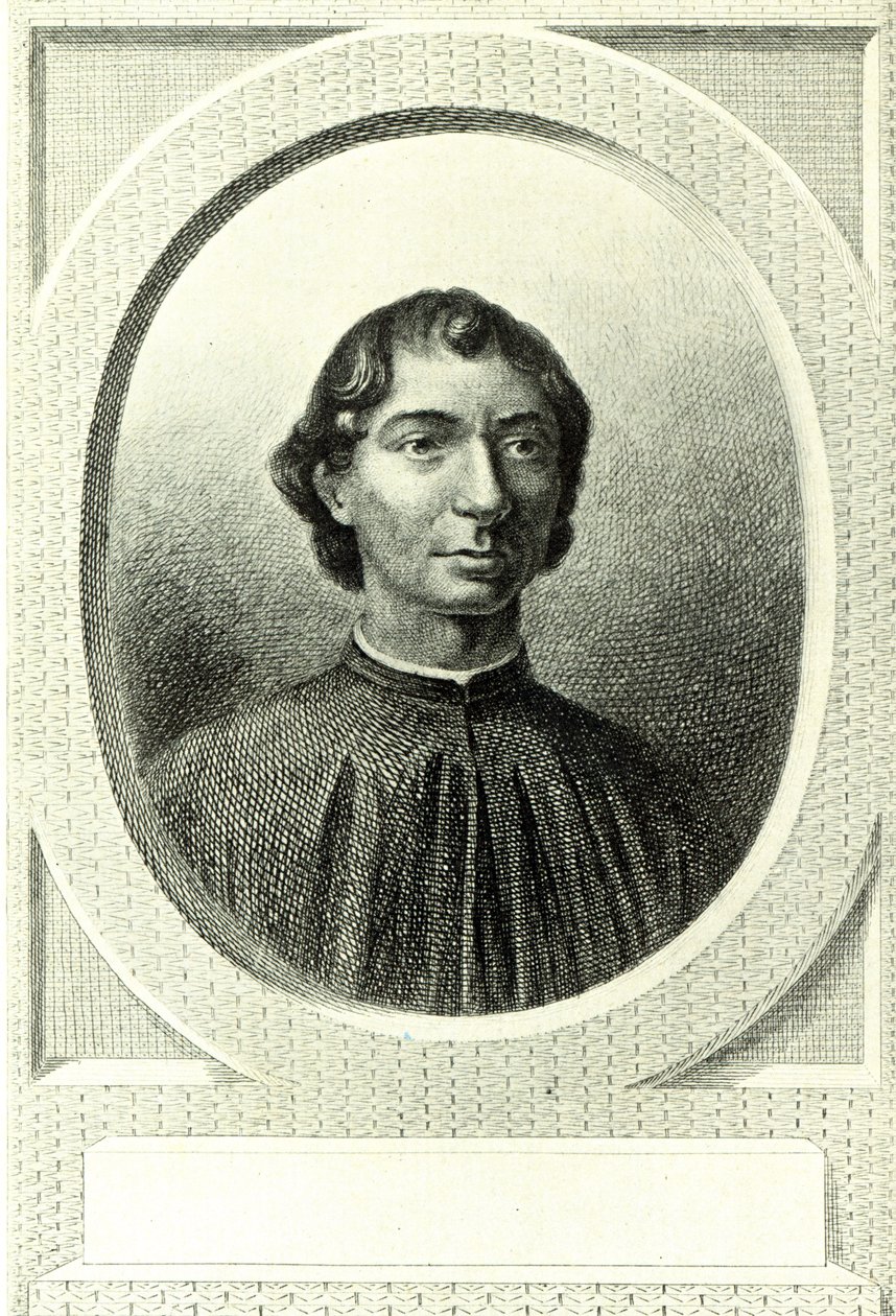 Porträt von Niccolo Machiavelli (1469-1527) von Italian School