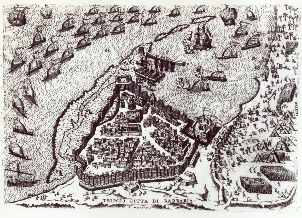 Tripolis, ca. 1550 von Italian School