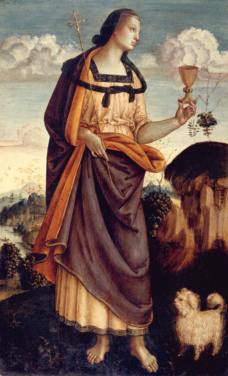 Die theologischen Tugenden: Glaube, Nächstenliebe, Hoffnung von Italian