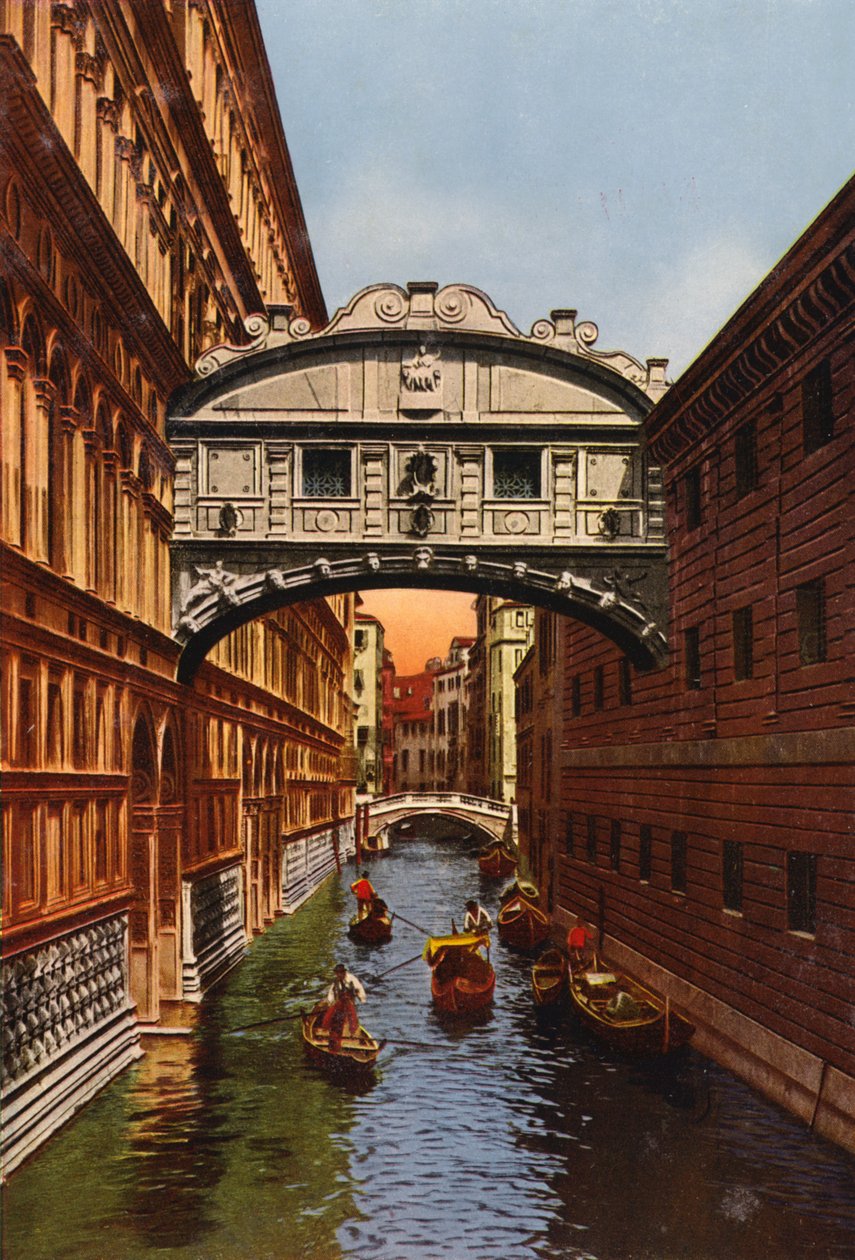 Venedig: Seufzerbrücke von Italian Photographer