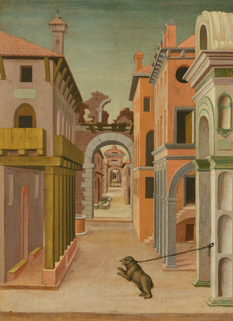 Stadtansicht von Italian School