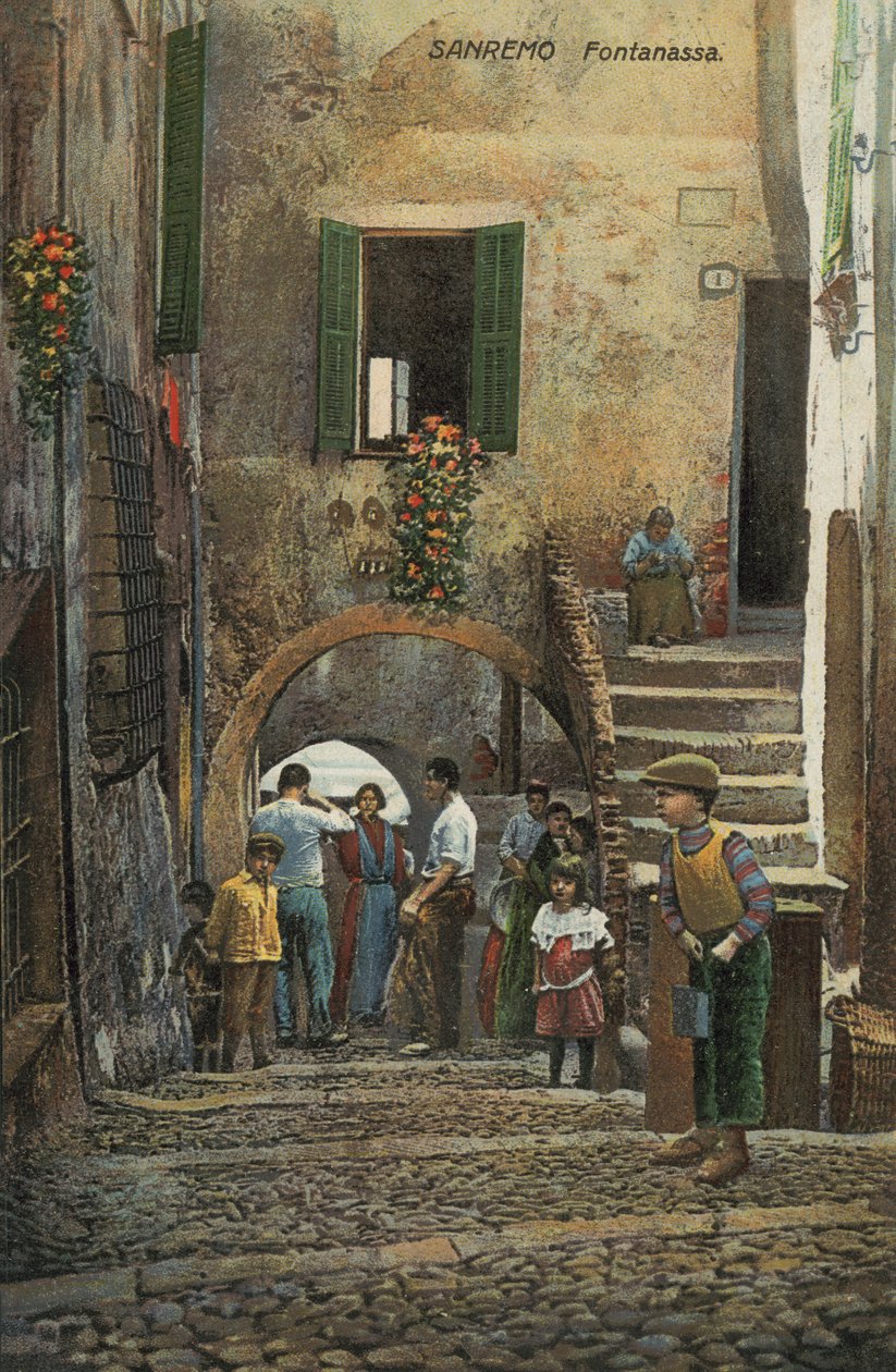 Fontanassa, San Remo, Italien von Italian School