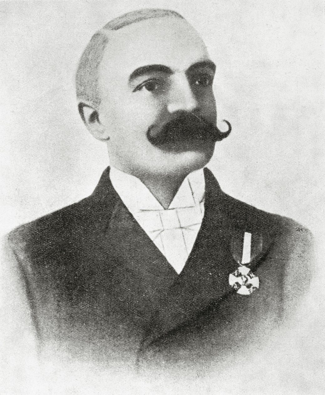Porträt von Emilio Salgari von Italian School