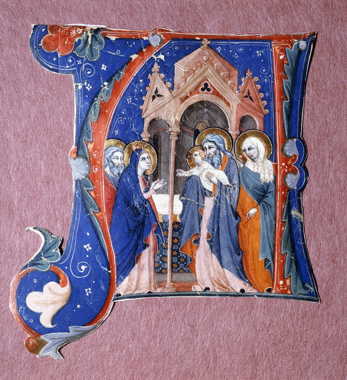 Darstellung Christi im Tempel, ca. 1340 von Italian School
