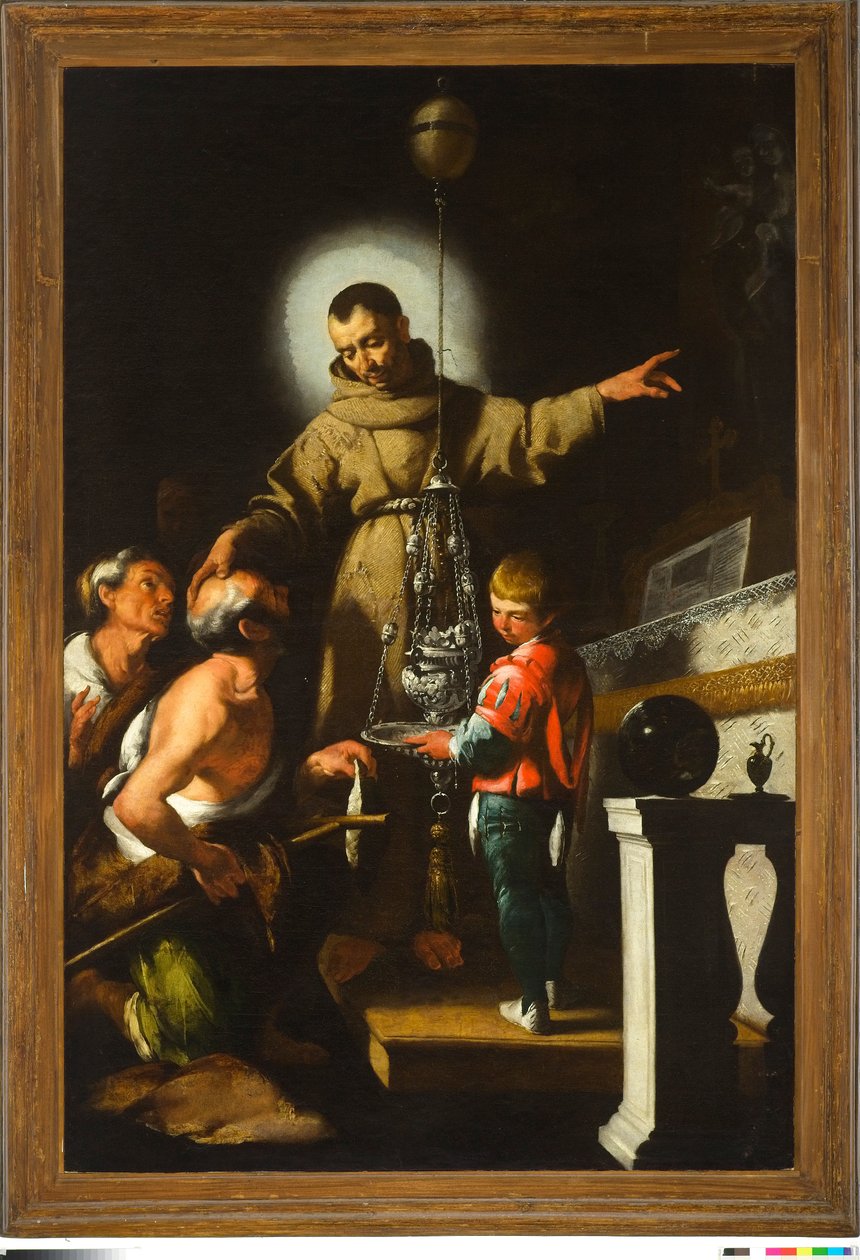 Das Wunder von Didacus von Alcalá, 1625 von Italian School