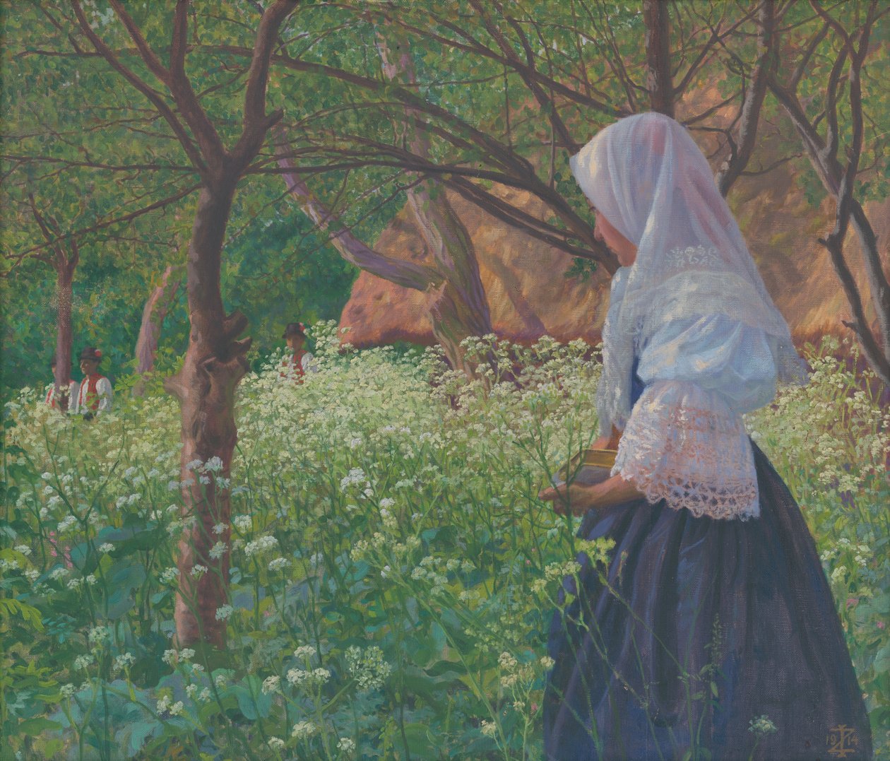 Mädchen im Kostüm von Ivan Zabota
