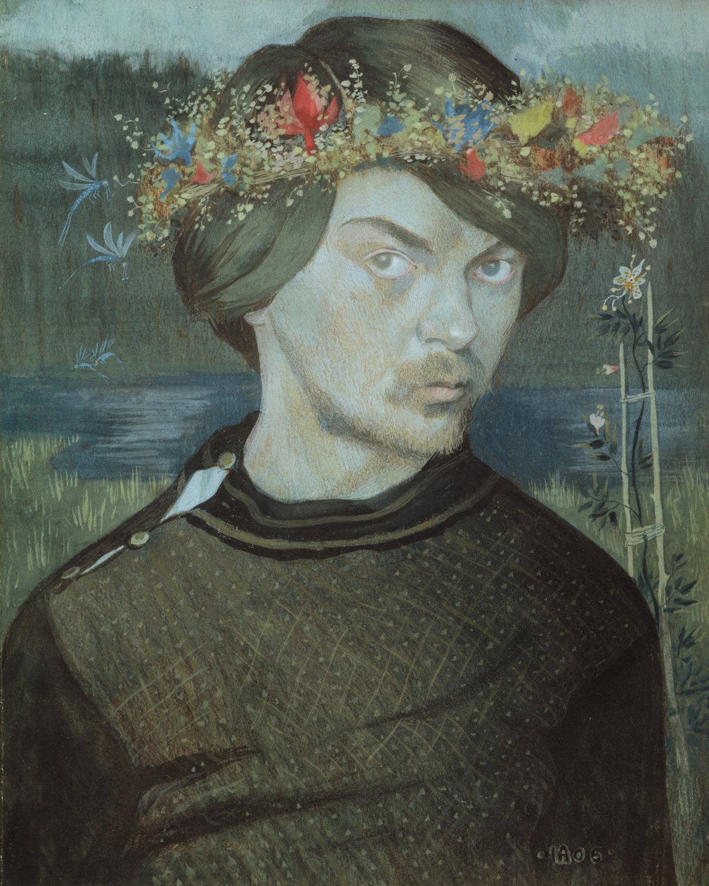 Selbstporträt von Ivar Axel Henrick Arosenius