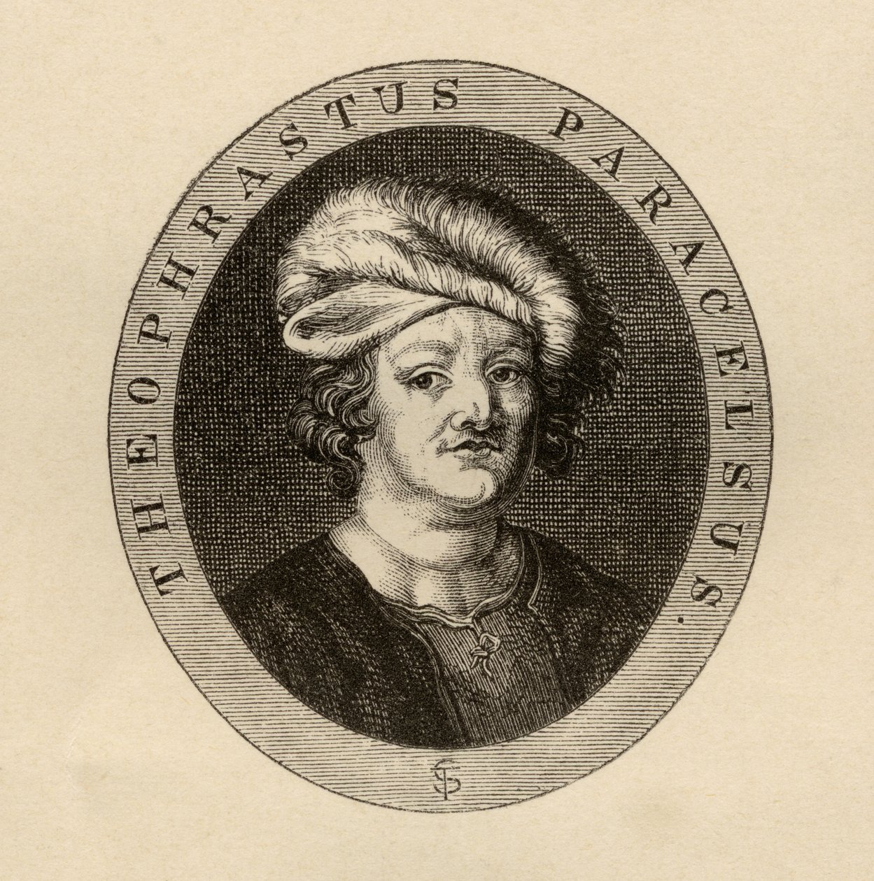 Paracelsus Theophrastus, Illustration aus 