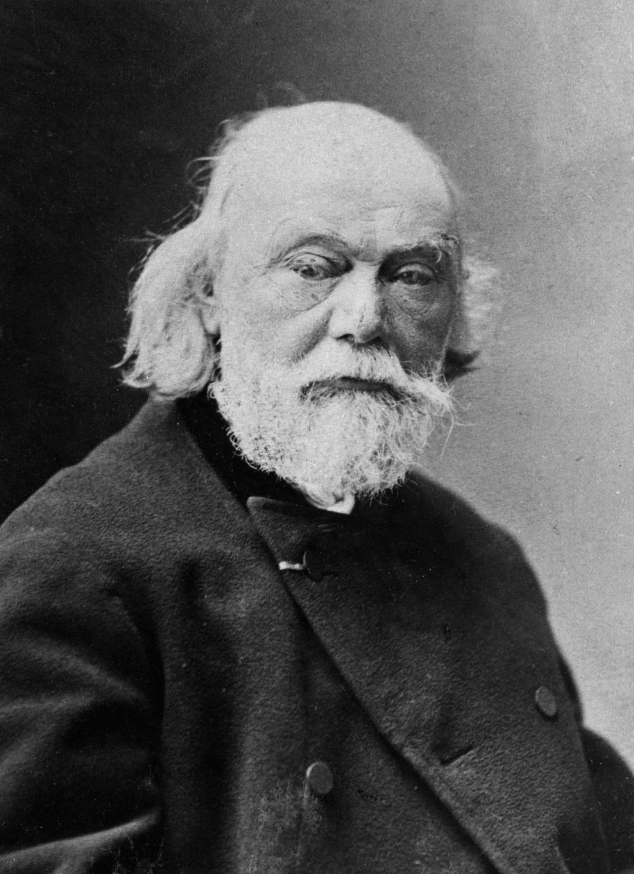 Porträt von Auguste Barthélemi Glaize von J. E. Tourtin