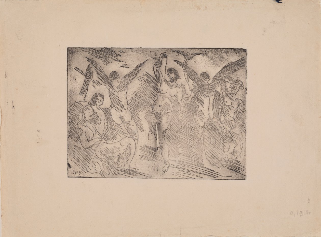 Allegorische Komposition von J.A. Jerichau