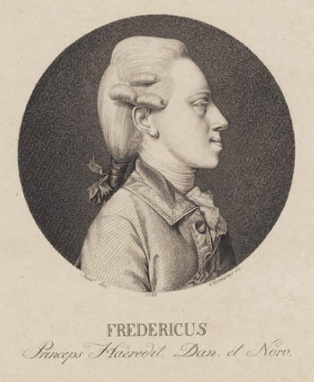 Kronprinz Frederik (VI) von J.F. Clemens