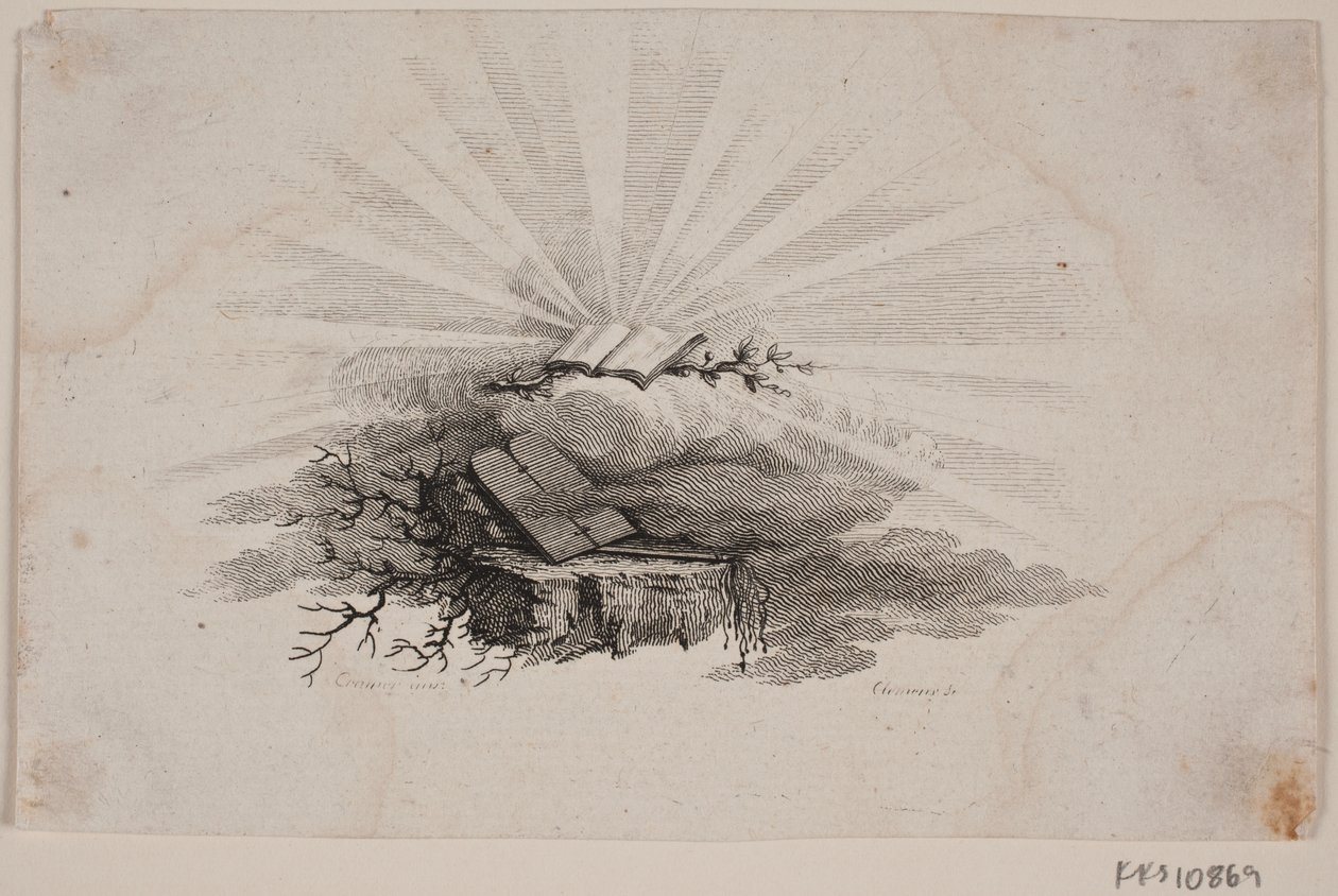 Titelvignette zu C.Bastholm: "Geistliche Reden", 1779 von J.F. Clemens