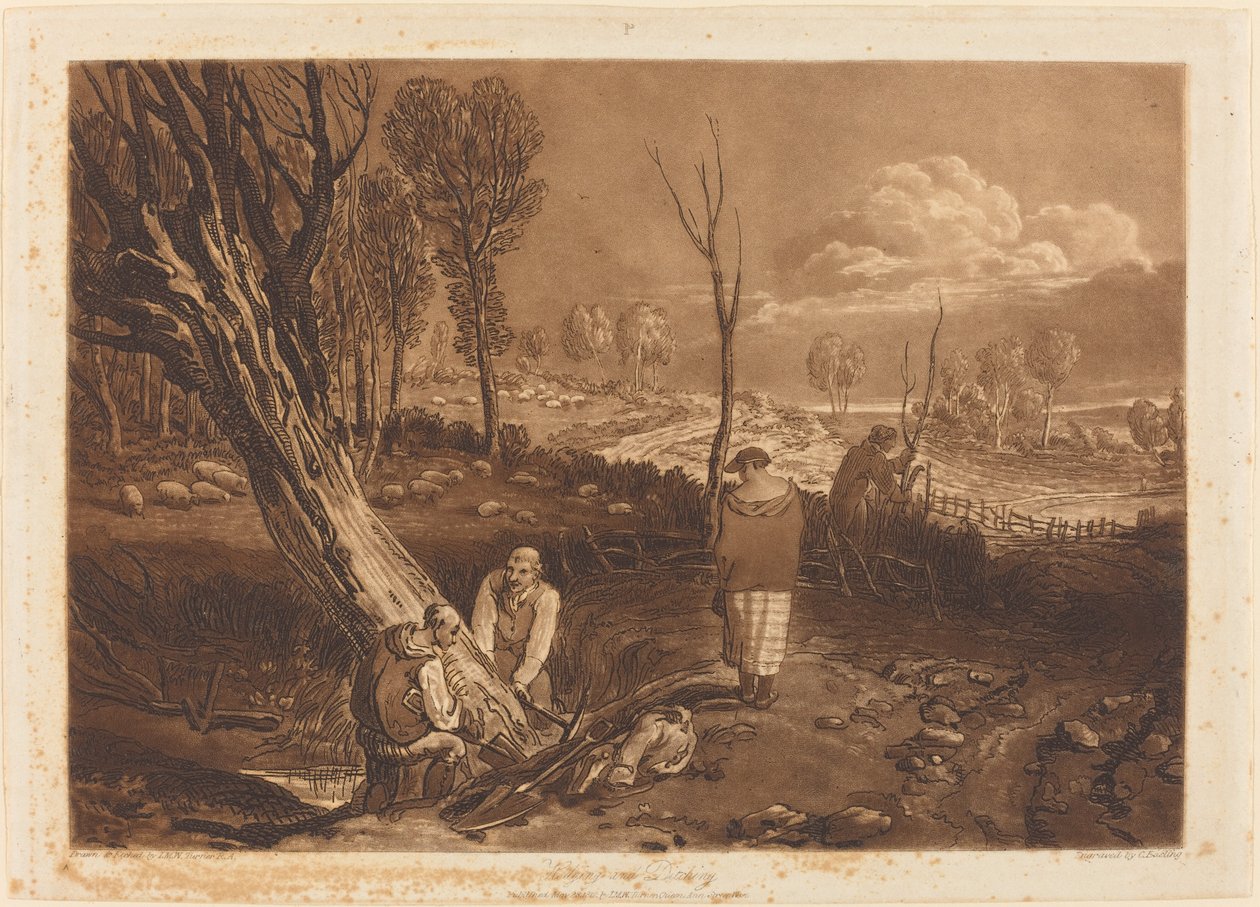 Hecken und Gräben von Joseph Mallord William Turner