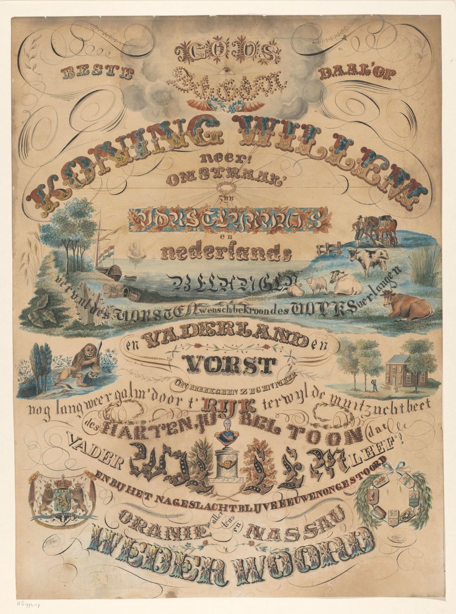 Zeichnung von J.W. Taute (possibly)