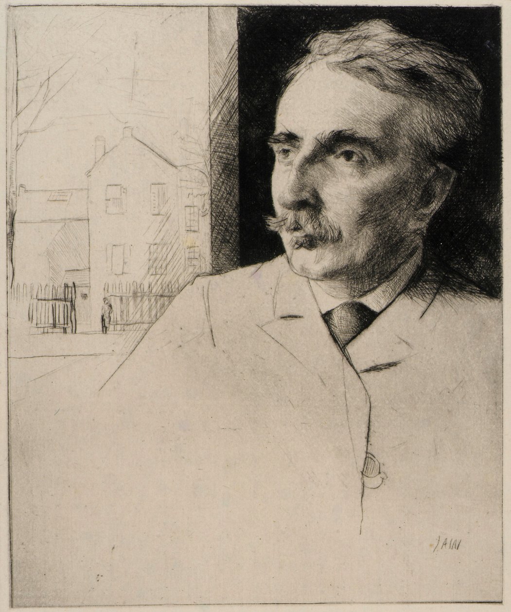 Porträt von John F. Weir von J. Alden Weir