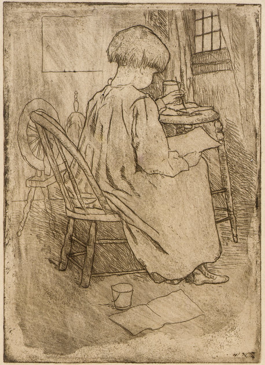 Der kleine Künstler von J. Alden Weir