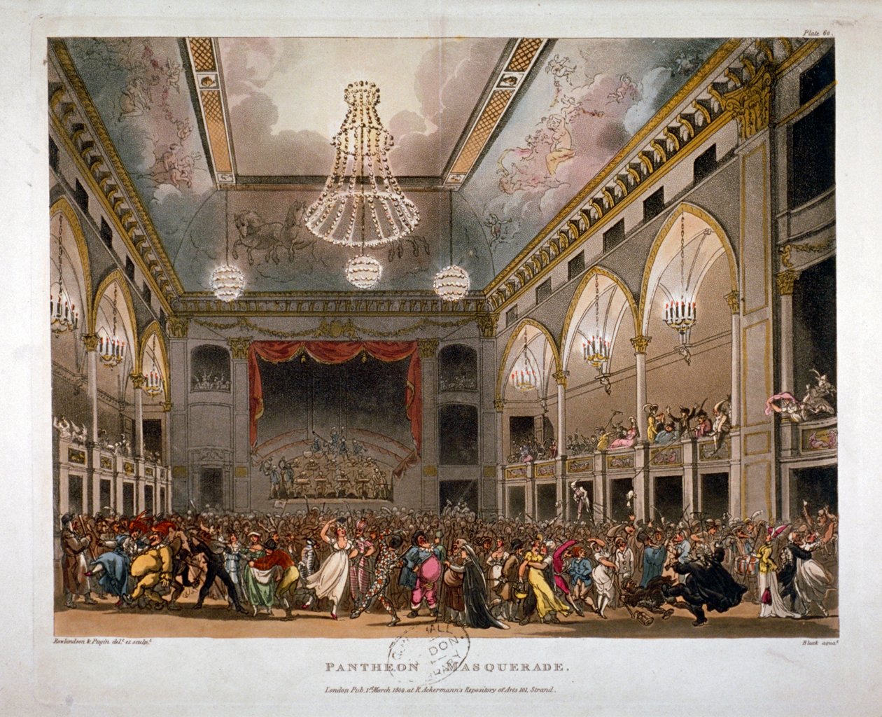 Das Pantheon, Oxford Street, Westminster von J Bluck