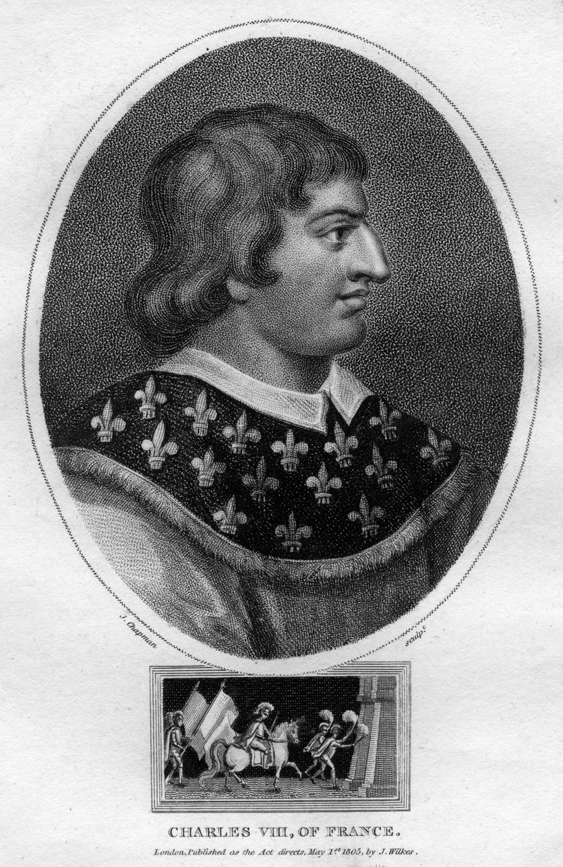 Karl VIII., König von Frankreich, 1805 von J. Chapman