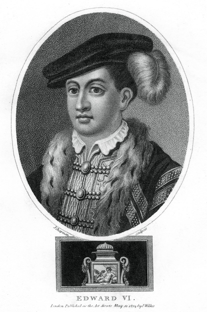 Edward VI, König von England, 1804 von J. Chapman