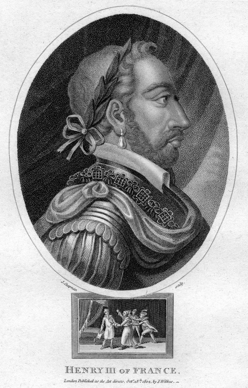 Heinrich III., König von Frankreich, 1804 von J. Chapman