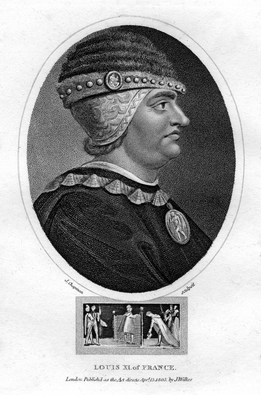 Ludwig XI., König von Frankreich, 1805 von J. Chapman