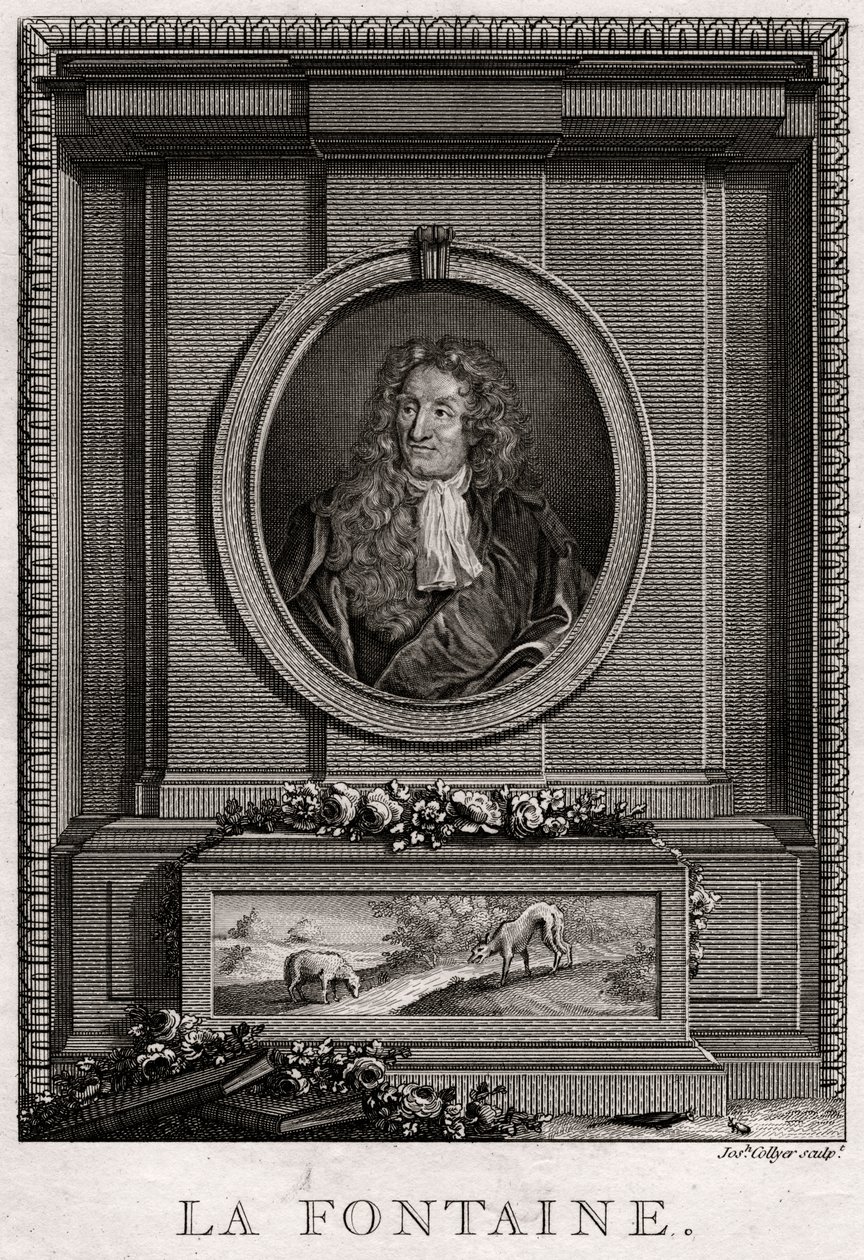 La Fontaine, 1775 von J. Collyer