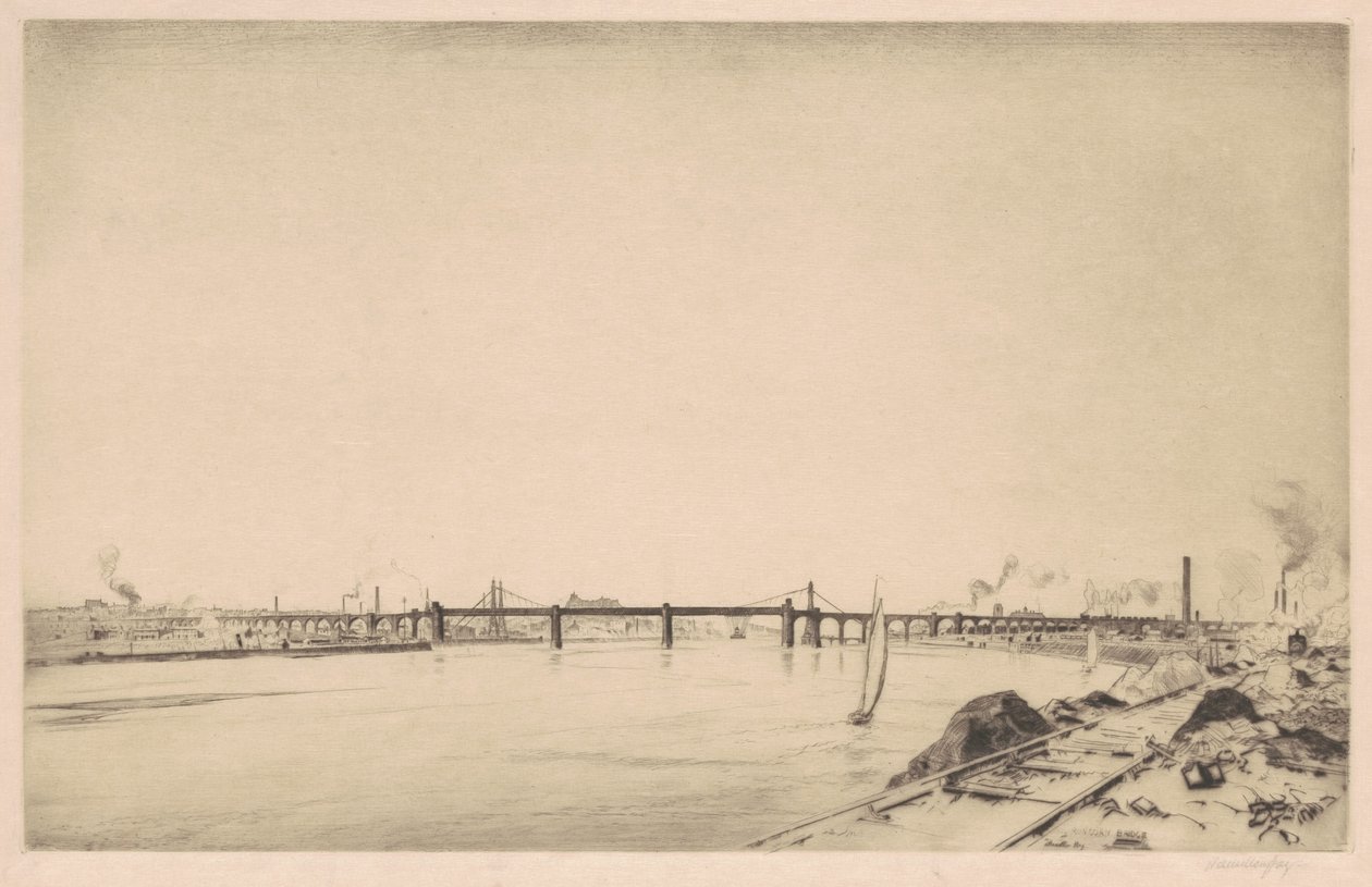 Runcorn-Brücke von J. Hamilton Hay