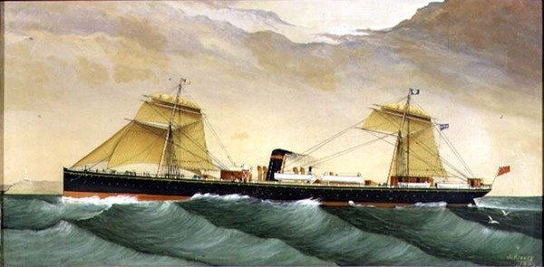 US-Postboot von J. Kinney