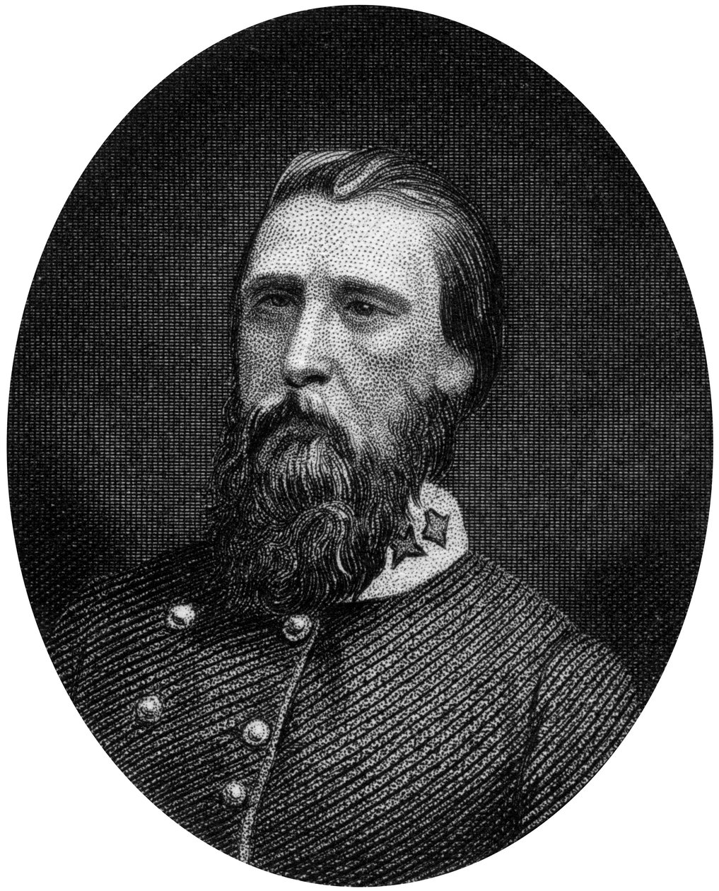 John Bell Hood, konföderierter General, 1862-1867 von J. Rogers