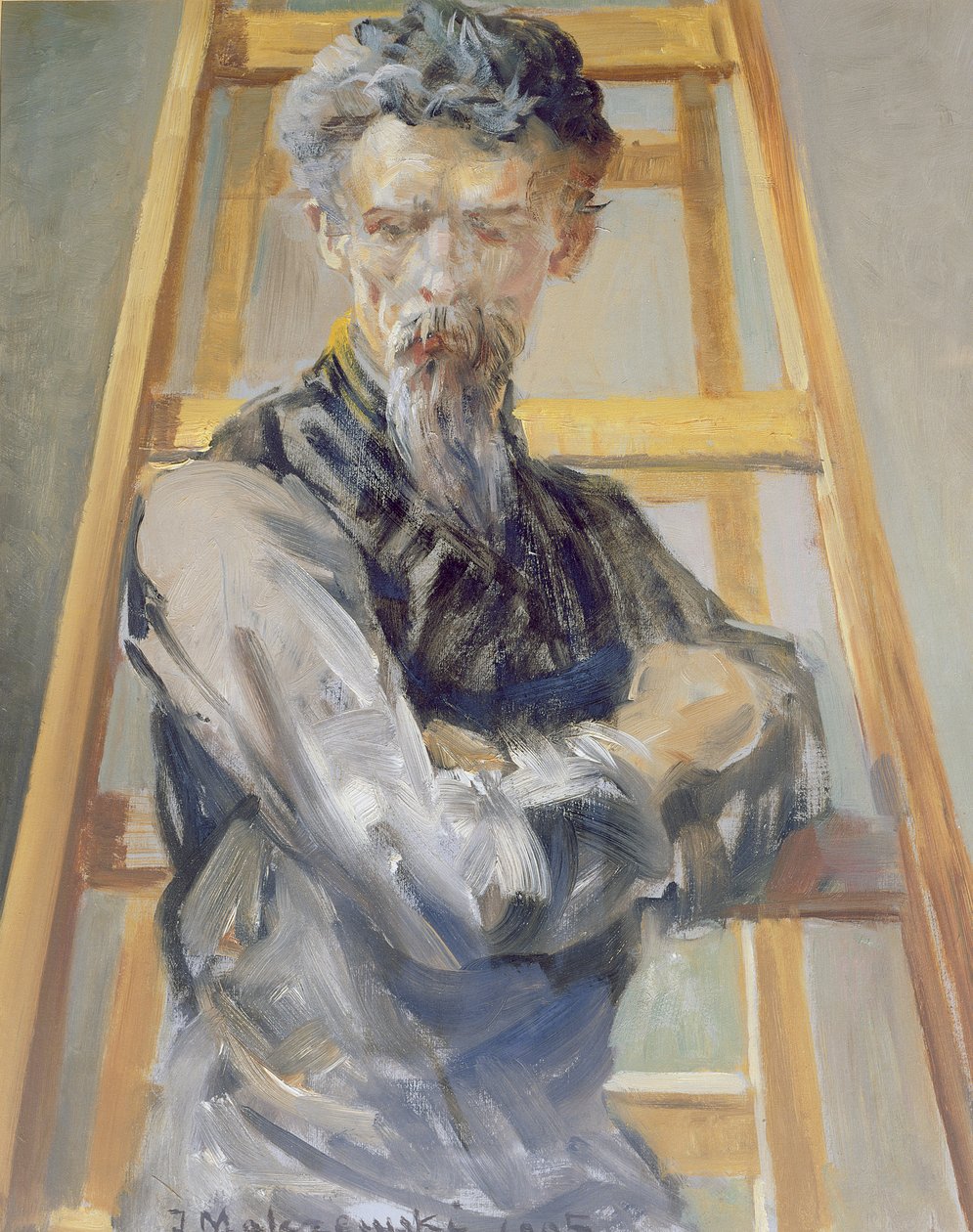 Selbstporträt, 1905 von Jacek Malczewski