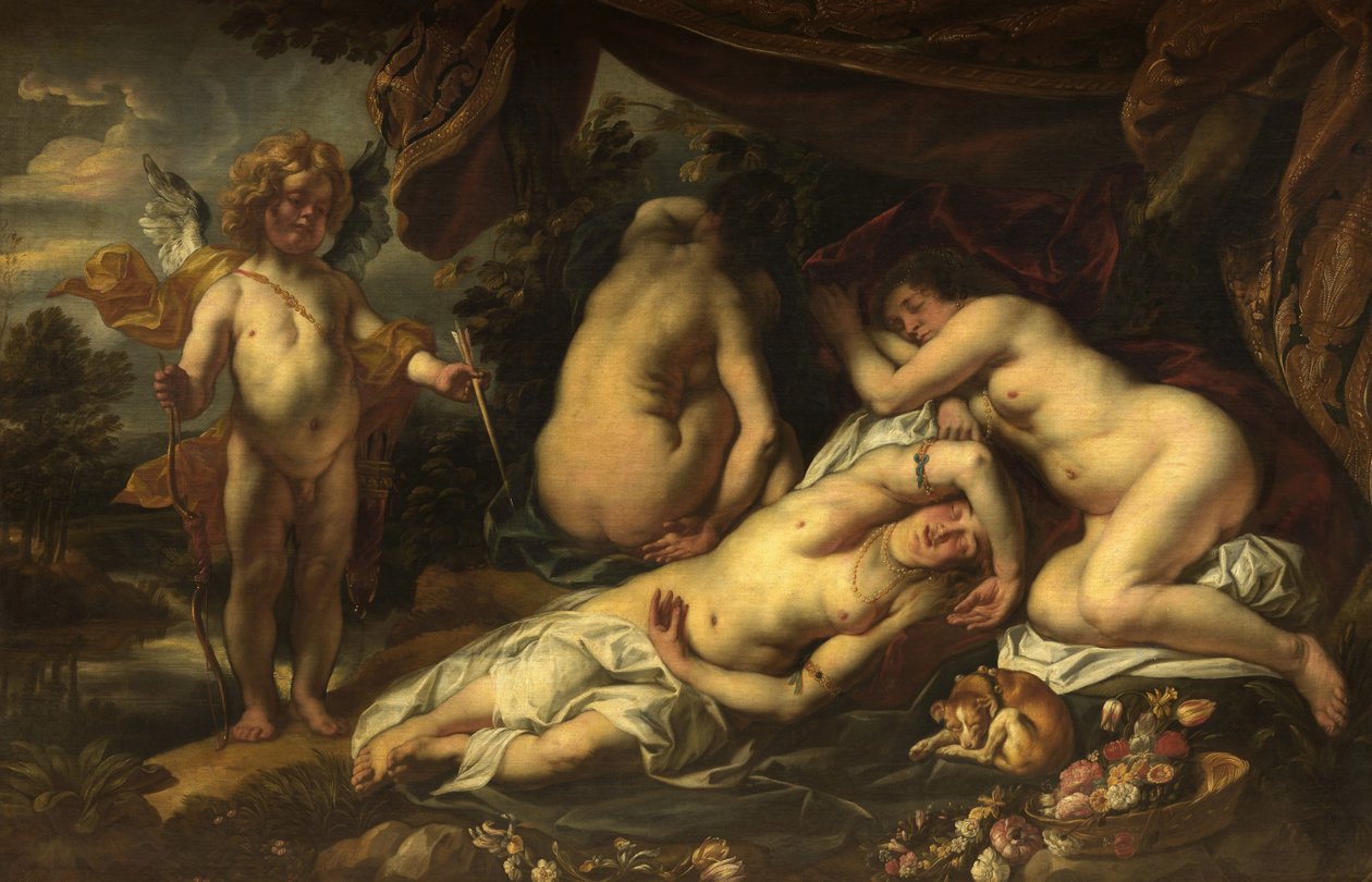 Amor und Psyche von Jacob Jordaens