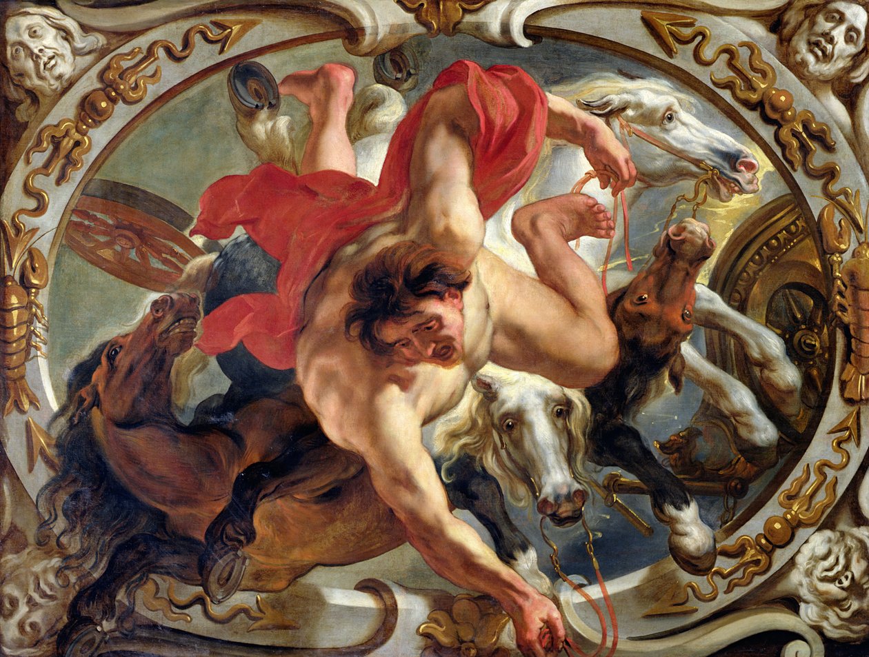 Krebs, aus den Tierkreiszeichen von Jacob Jordaens